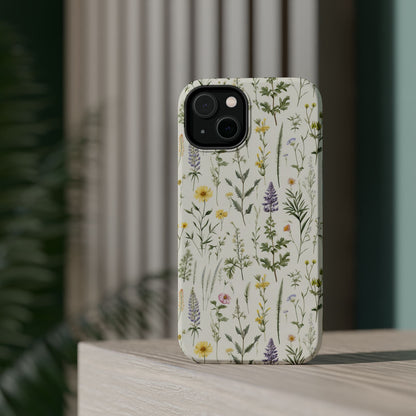 Wildflower Floral MagSafe iPhone Case