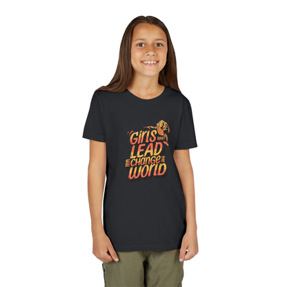 Girls Who Lead Will Change the World - Youth Tee