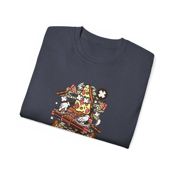 DJ Pizza T-Shirt - Fun & Comfy Unisex Tee for Foodies and Music Lovers