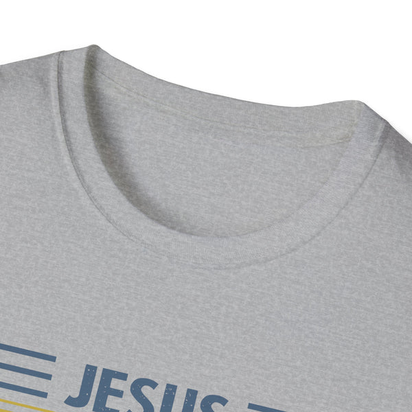 Jesus Saves Unisex Softstyle T-Shirt Funny TShirt Christian TShirt