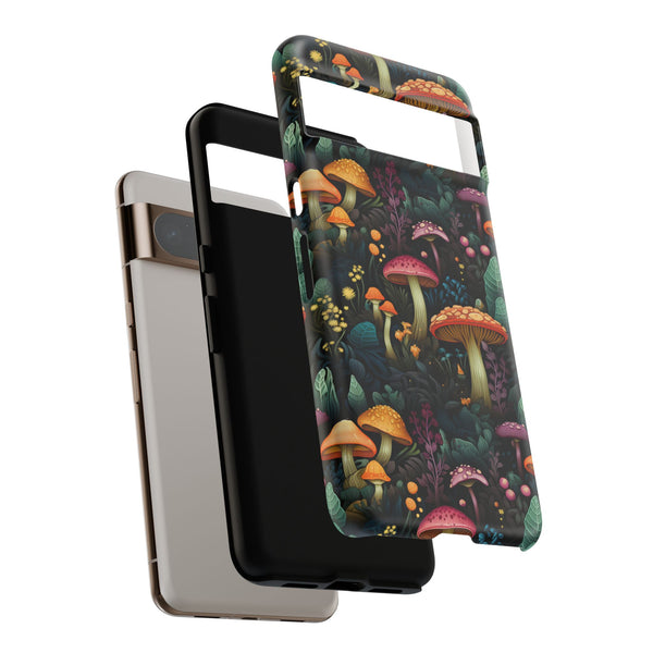 Mushroom Forest Colorful Fungi Phone Case
