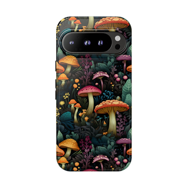 Mushroom Forest Colorful Fungi Phone Case