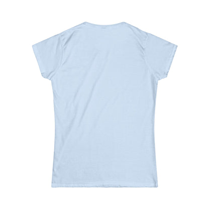 Plain light blue t-shirt on a white background