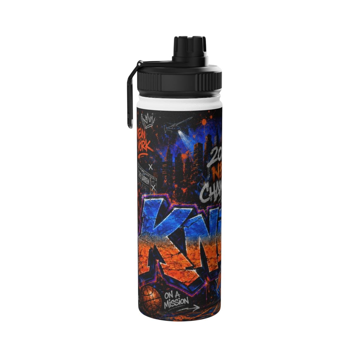 Knicks Handmade 18oz Championship Water Bottle
