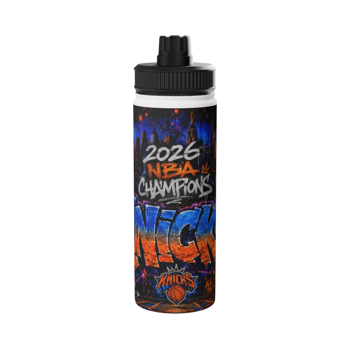 Knicks Handmade 18oz Championship Water Bottle
