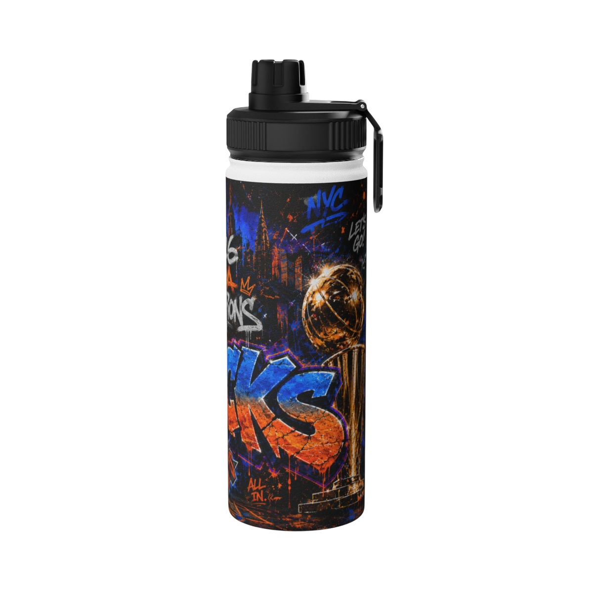 Knicks Handmade 18oz Championship Water Bottle