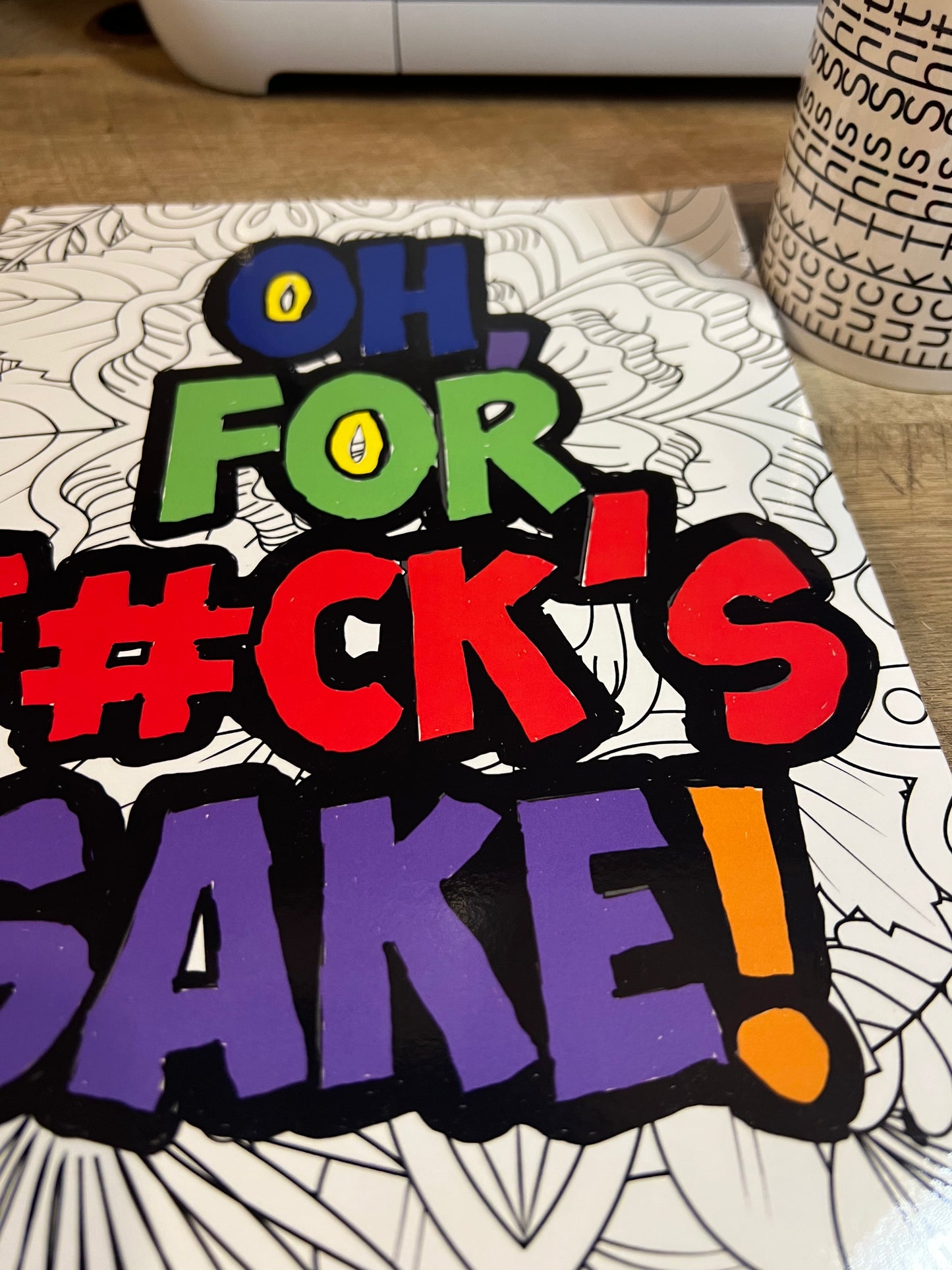 Bundle: Hidden Message Mug & Coloring Book