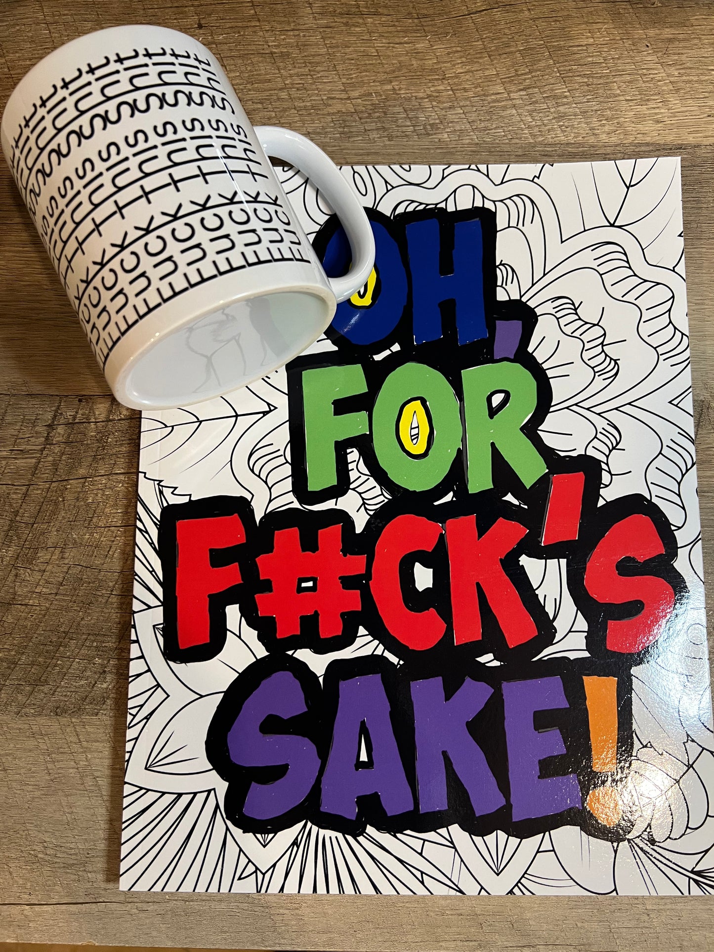 Bundle: Hidden Message Mug & Coloring Book