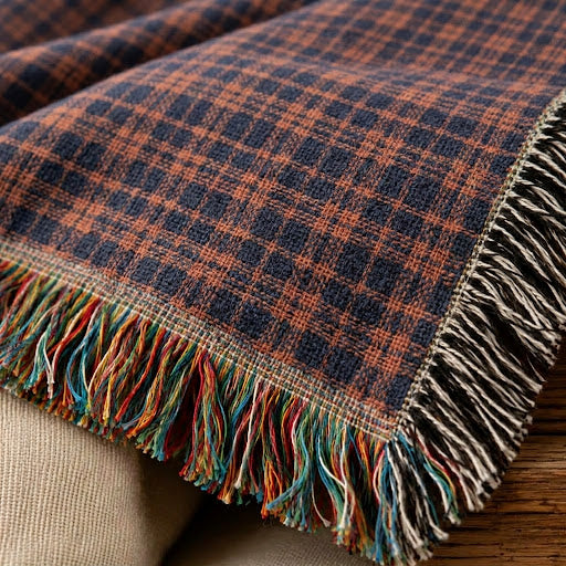 Buffalo Plaid Cozy Woven Blanket