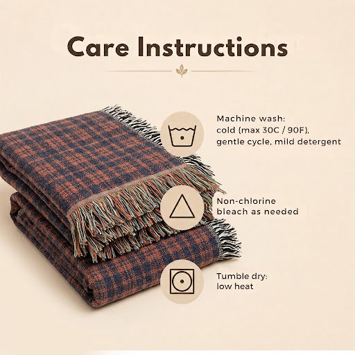 Buffalo Plaid Cozy Woven Blanket