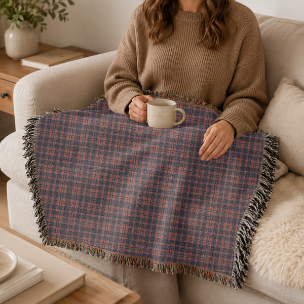 Buffalo Plaid Cozy Woven Blanket