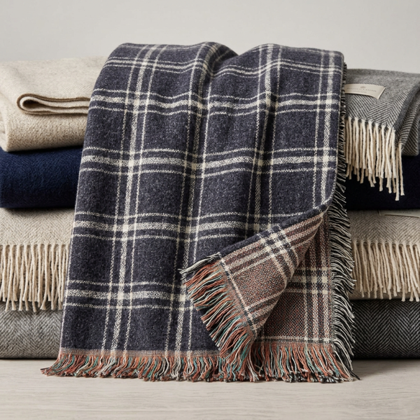 Buffalo Plaid Cozy Woven Blanket