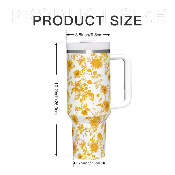 Sunflower 40oz Tumbler