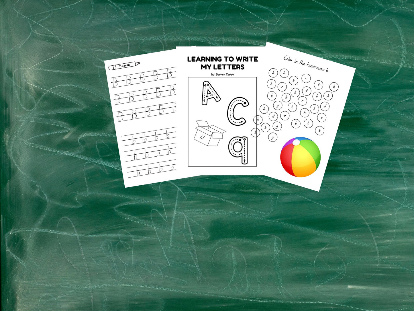 Preschool Alphabet Workbook | Letter Tracing & Writing Practice for Early Learners