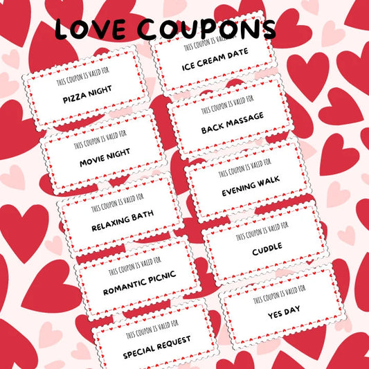 Romantic Love Coupons