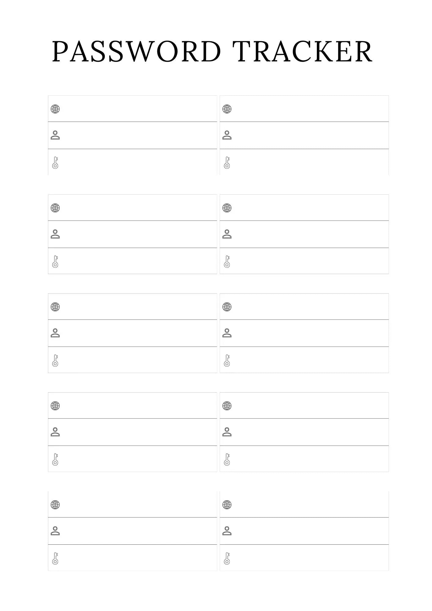 Household Management Tracker | Digital Download | Organize Finances, Expenses, Home Projects, and More