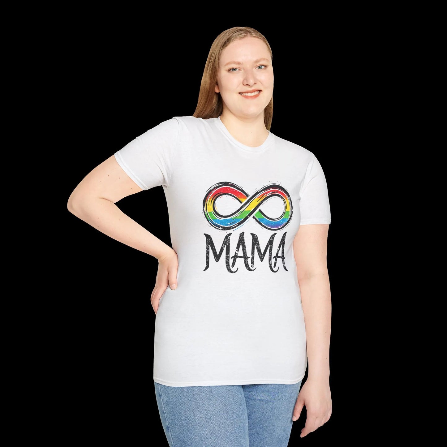 Autism Mama Rainbow Infiniti Loop Png, Autism Digital Download, Autism Mom Png, Autism Awareness Png, TShirt Tumbler Sublimation Design