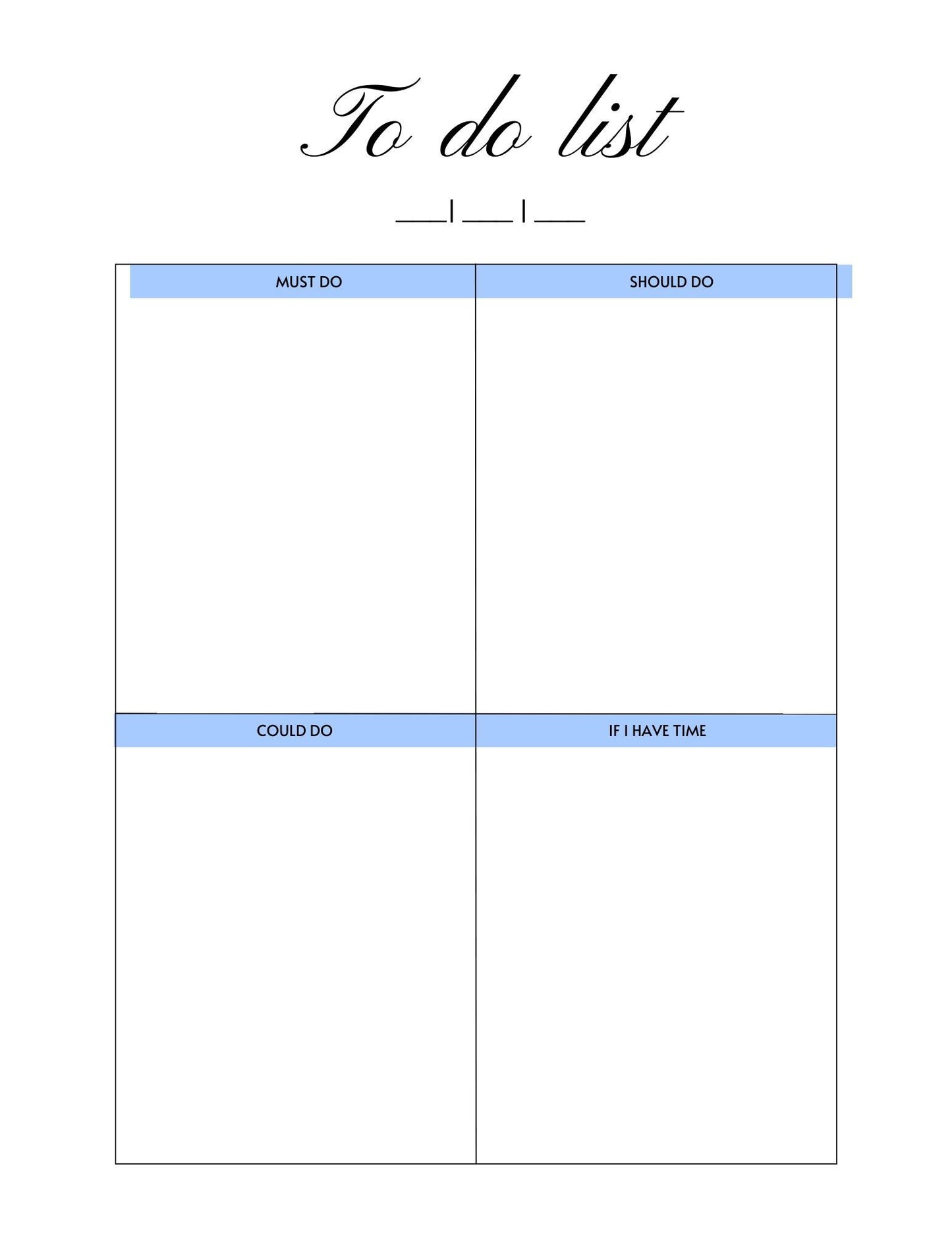 2025 Digital Planner | Printable 8.5 x 11