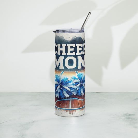 Basketball Cheer Mom 20oz Skinny Tumbler