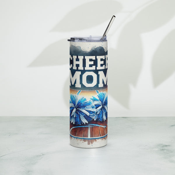 Basketball Cheer Mom 20oz Skinny Tumbler