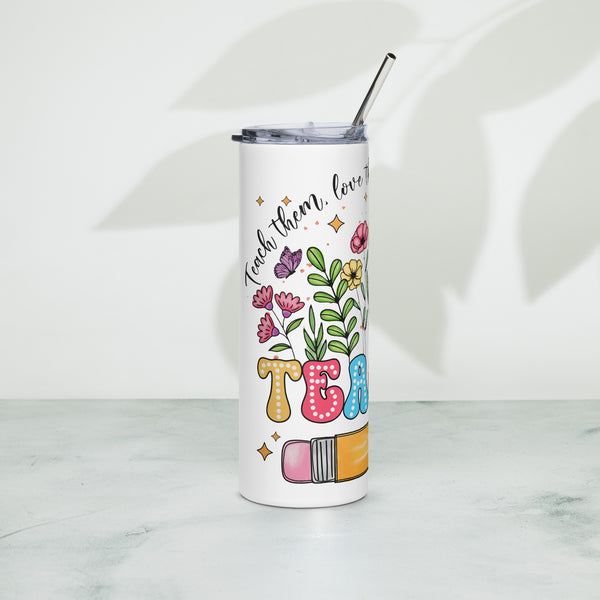 Personalized Teacher - Stainless steel tumbler